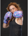 Buddha Mandala Purple Gloves. Professional performance with GS-3 protection.