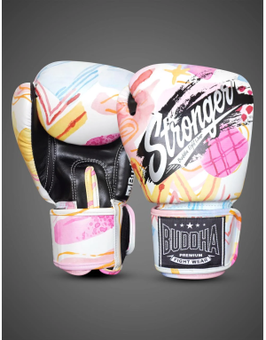 Buddha Stronger gloves. Abstract design and GS-3 Professional protection.