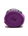 Leone 1947 Boxing Bandages, 3.5 m, Purple | Semi-elastic cotton for protecting hands and wrists in boxing and combat sports.