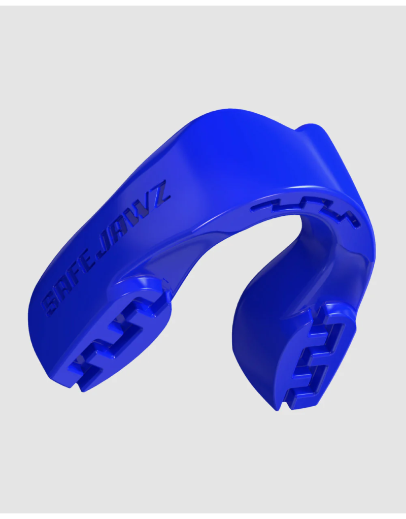 Safejawz Intro Series Azul – Protector Bucal Seguro y Adaptable para Boxeo, Muay Thai y MMA