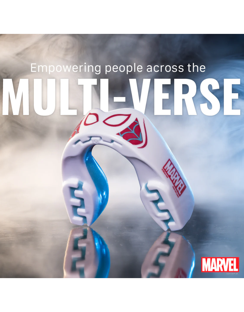 Safejawz Marvel Spider-Gwen Mouthguard – Professional Fit and Advanced Protection for Boxing and MMA