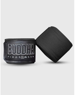 Vendas de Boxeo Buddha Negras 2,5M Semi-Elásticas | Il Coliseum