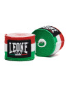 Vendas de Boxeo Leone 1947 4,5m Tricolor Italia | Il Coliseum | Algodón Semi-elástico con Velcro Diseñas para Boxeo y Muay thai