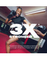 Safejawz Extro Series Mouthguard. Fun design with a moustache, double layer and perfect fit. Recommended for wrestling.