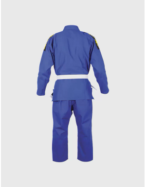Kimono BJJ Buddha Infinity Azul Royal + Cinturón Blanco | Il Coliseum